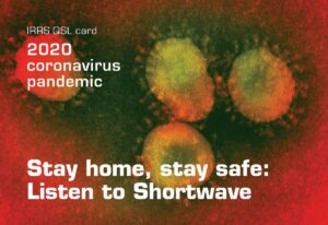 IRRS 2020 coronavirus QSL card