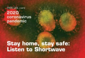 IRRS 2020 coronavirus QSL card