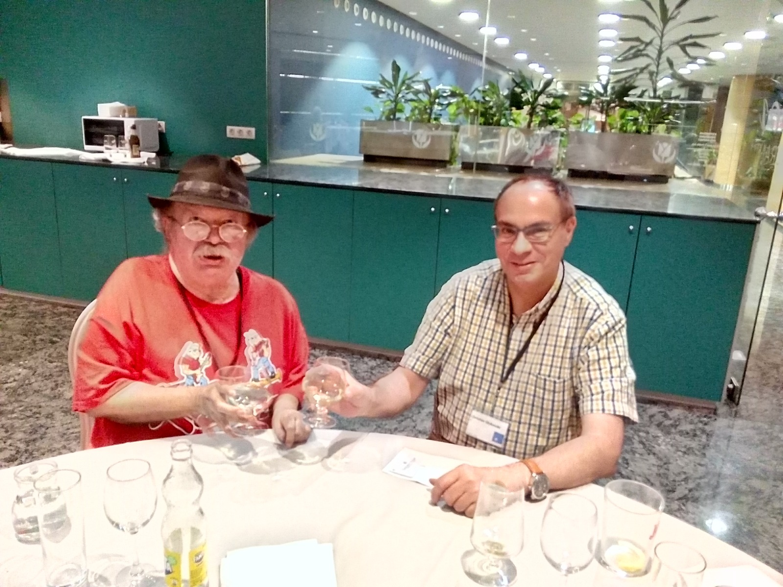 Dario Monferini and Christian Ghibaudo at the 2019 EDXC conference in Andorra