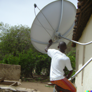 Satellite reception in Africa